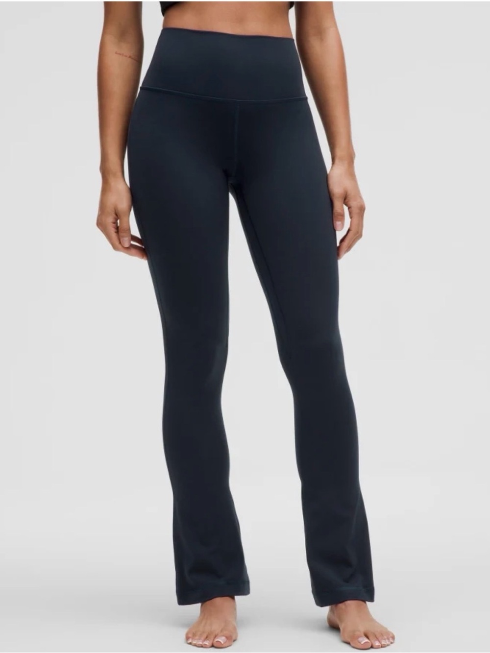lululemon Navy High-Rise Flare Pant - Short